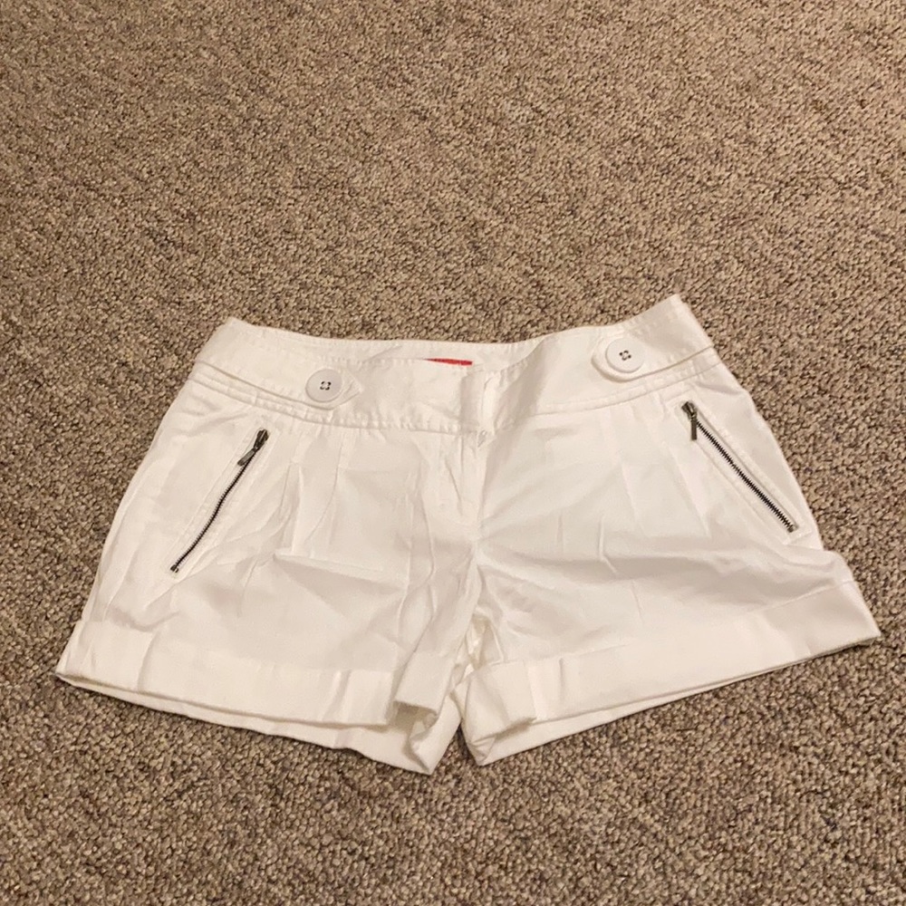 White Shorts by Elle